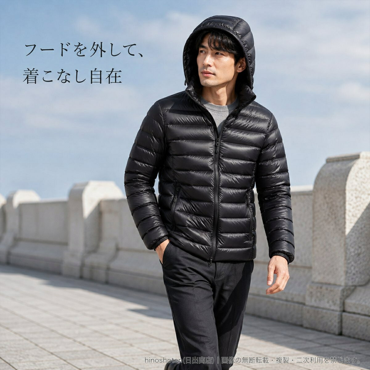 冬のアウトドアシーンに対応する、男女兼用の軽量ダウンジャケットです。白ダックダウンを使用し、ダウンボール含有率は80%、フィルパワーは700+。充填量は80~120gです。フードは取り外し可能で、防水仕様を採用。横キルトのすっきりとしたデザインに仕上げました。素材はナイロン100%。カラーはブラック(メンズ)、ダークグレー(メンズ)、ネイビー(メンズ)、ブラック(レディース)、ピンク(レディース)から、サイズはL~5XLからお選びいただけます。▲バナーをタップしてクーポンを獲得できます5,580円〜11,080円4,880円4,080円〜