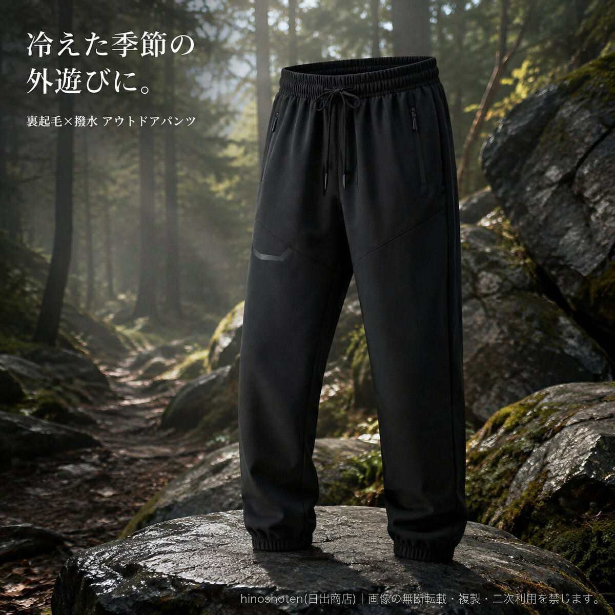 ハイキング、登山、キャンプなどのアウトドアシーンに合わせやすい、裏起毛仕様の撥水登山パンツです。防風・保温・耐摩耗を主な機能とし、秋冬から春先まで活躍します。ウエストはゴム仕様にドローコードを備え、好みのフィット感に調節可能。ファスナーポケット付きのすっきりとしたデザインで、アウトドアはもちろん、日常のカジュアルコーデにも取り入れやすい一本です。【カラー】ブラック/抹茶グリーン/チャコールグレー【サイズ】M/L/XL/2XL/3XL/4XL/5XL/6XL※サイズは商品ページのサイズ表をご確認のうえお選びください。▲バナーをタップしてクーポンを獲得できます4,280円3,780円3,580円3,680円