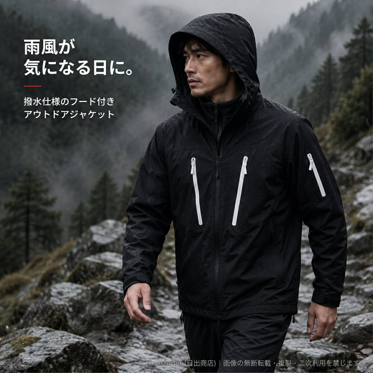 アウトドアスタイルに映える、フード付きの3WAYマウンテンパーカーです。撥水仕様と防水透湿指数10000以上15000未満を備え、登山やキャンプ、釣りなど、天候の変化が気になるシーンにおすすめです。フロントはファスナー開閉式。胸元や袖のファスナーポケットがアクセントになったスポーティーなデザインです。カラーは個性豊かな14色、サイズはS~4XLを展開。メンズ・レディースを問わずお選びいただけます。※カラー・サイズにより在庫状況が異なります。ご注文前に選択肢をご確認ください。▲バナーをタップしてクーポンを獲得できます4,480円4,180円3,580円6,580円