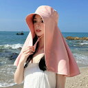 【1点6%、2点11%OFFクーポン】uvカット 帽子 UVケア帽子 つば広帽子 レディース 日よけ レディース ガーデニング 日焼け防止 【接触冷感・首筋まで...