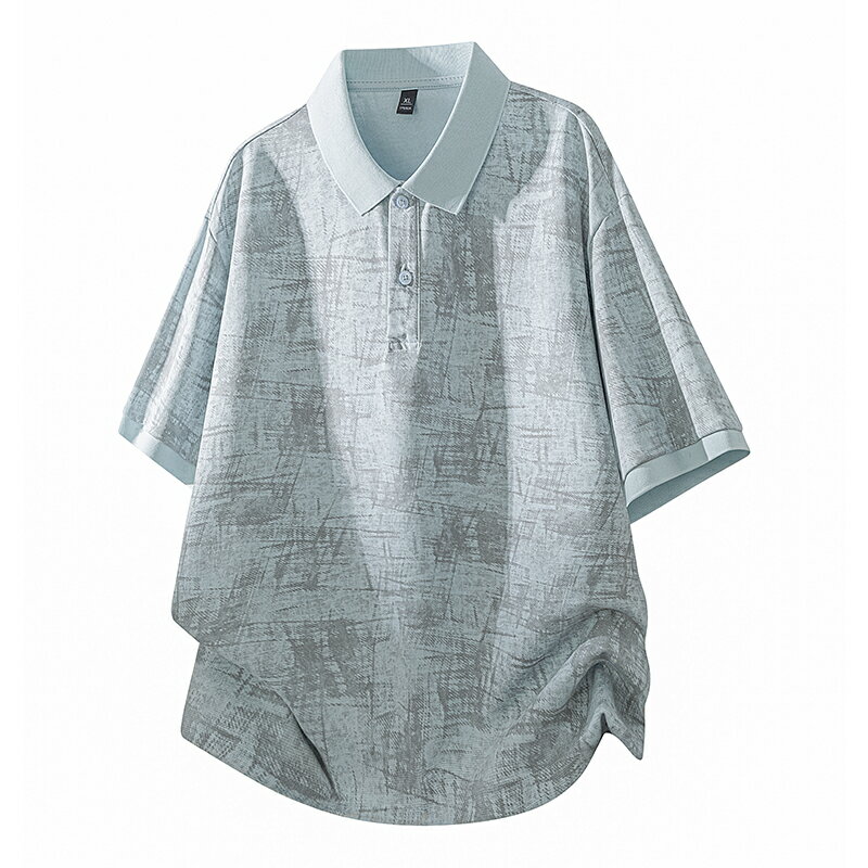 ポロシャツ メンズ 半袖 速乾tシャツ 夏服 薄手 スムース 快適 ゆったり 涼しい 大きいサイズ カジュアル ゴルフウェア
