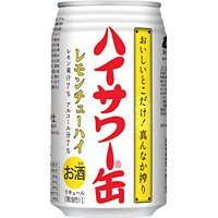 博水 ハイサワー缶 レモンチューハイ 350ml（1ケース）