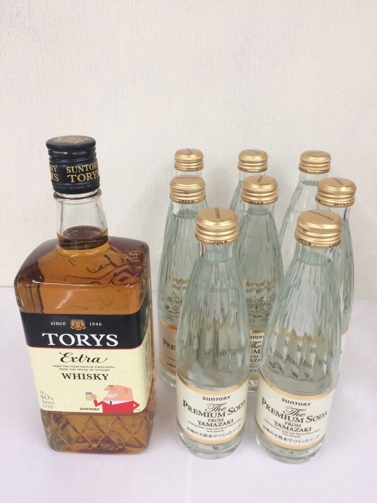 トリスハイボールセット【トリス700ml×1本】【ザ・プレミアムソーダ山崎240ml×8本】