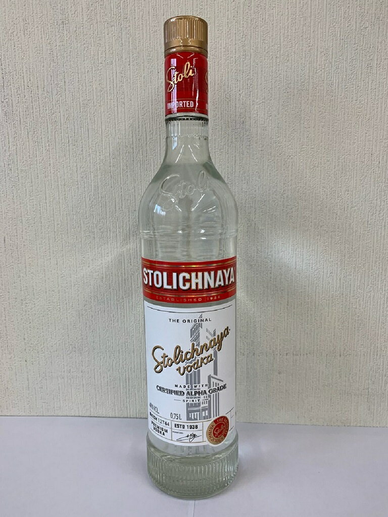 ストリチナヤ ウオッカ 40度 750ml