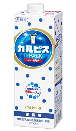 カルピス (希釈用) Lパック 1.0L×6本