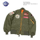 バズリクソンズ アウター BUZZ RICKSON'S BR15564 L-2B H-TYPE パッチモデル フライトジャケット ナイロン メンズ | ヒノヤ HINOYA