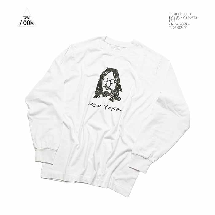 スリフティールック THRIFTY LOOK BY SUNNY SPORTS TL26S024 ロンT - NES YORK - メンズ | ヒノヤ
