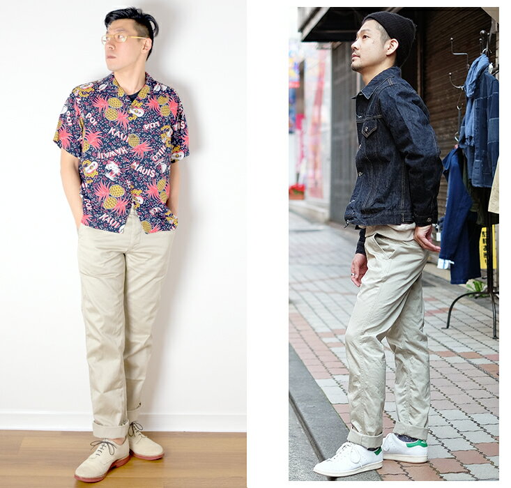 BURGUS PLUS バーガスプラス Lot.401 High Quality Modern Chino HINOYA ヒノヤ 日本製 岡山産 チノパン ウエポン ストレート 401-60