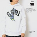 G-STAR RAW@W[X^[ E@GRAPHIC 31 CORE@L/S HOODED SWEAT@D13274-B147