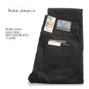 ヌーディージーンズ Nudie Jeans ヌーディージーンズ 112498 リーンディーン ストレッチデニム - DRY EVER BLACK - メンズ | ヒノヤ