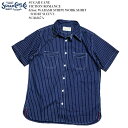 シュガーケーン SUGAR CANE SC36267A フィクションロマンス 8.5oz ウォバッシュストライプ ワークシャツ ショートスリーブ 半袖 ヒノヤ HINOYA