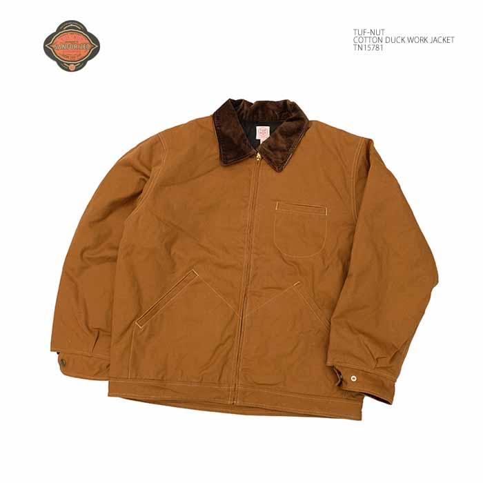TUF-NUT タフナッツ TN15781 コットン ダック ワーク ジャケット メンズ | ヒノヤ