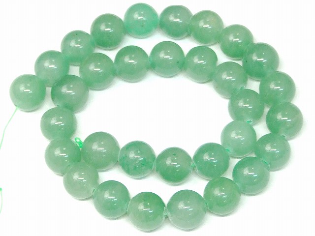 g3-6F ●アベンチュリン●12mm●AA●1連39cm 通し針、解説書、1mゴム付き●ネ...