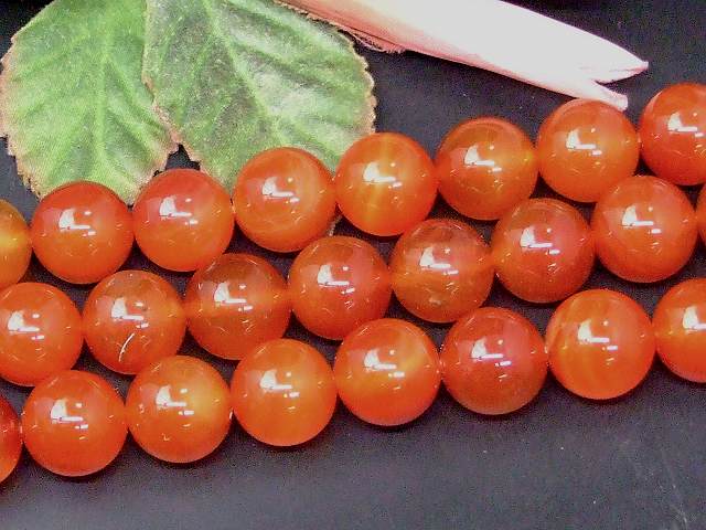 ≪g3-142H≫●16mm●AA カーネリアン●1連39cm 通し針、解説書、1mゴム付き●鑑別済・本物保証●送料無料有●楽天最安値に挑戦●ブラジル産●天然石●パワーストーン