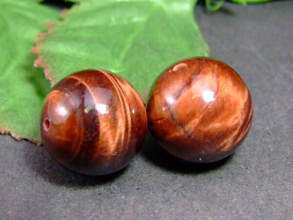 ≪g3-2014D≫タイガーアイ●ネコポス送料無料●18mm●AA●1粒売り●赤虎目石●南アフリカ共和国産●天然石●パワーストーン●