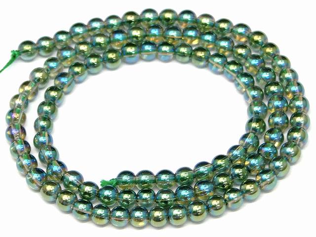 G3-318Q●青 グリーンオーラ●グリーンアクアオーラ●4mm●AA●ネコポス送料無...