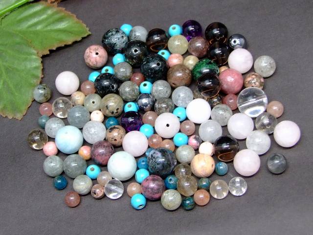 ≪24220≫今月25％off 福袋100g●5〜12mm●14種類以上●天然アメジスト テラヘルツ アク...