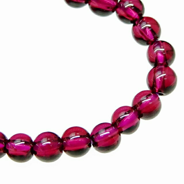Genuine, Semi-Precious Stones - g3-508　　4mm 5A 1粒売り ガーネット 柘榴石 ネコポス送料無料 インド産 天然石 パワーストーン