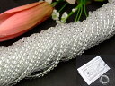 ≪g3-303A≫●4mm● クリスタルクォーツ 5A水晶●1連39cm 通し針、解説書、1mゴム付き●天然●鑑別済・本物保証●ネコポス送料無料●ブラジル産●天...