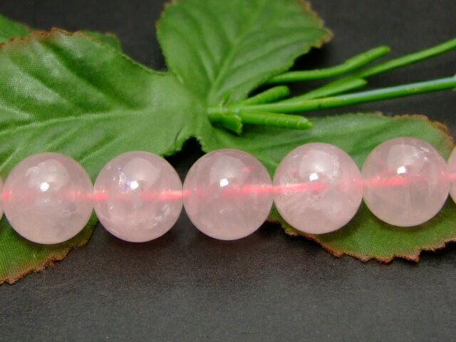 Genuine, Semi-Precious Stones - ≪g3-2502R≫●1粒売り●14mm●A+ディープローズクォーツ●ネコポス送料無料●マダガスカル産●天然石●パワーストーン