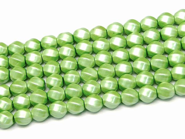 樂天商城 - H3-29B　　工場処分品特価 今月半額以下 わけあり ヘマタイト 浅緑 磁気あり 10mm 1連40cm 通し針、解説書、1mゴム付き 送料無料 イギリス産 天然石 パワーストーン