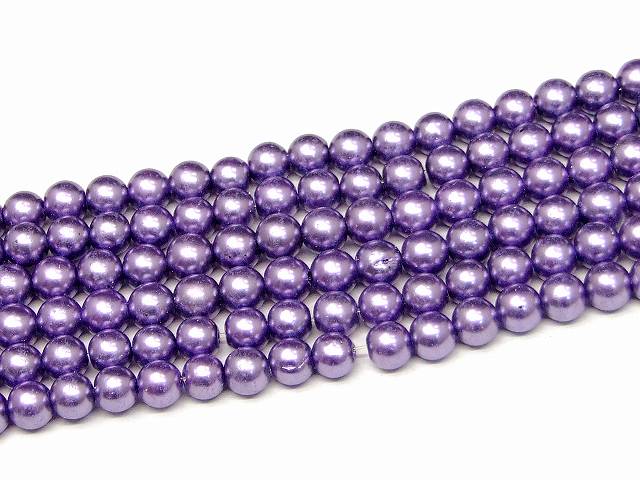 樂天商城 - H3-24B　　工場処分品特価 今月半額以下 わけあり ヘマタイト パープル 磁気あり 6mm 磁有 1連39cm 通し針、解説書、1mゴム付き 送料無料 イギリス産 天然石 パワーストーン