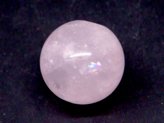 樂天商城 - 68495　　今月の半額 わけあり 虹入り ディープローズクォーツ 18mm 1粒売り 送料無料 マダガスカル産 天然石 パワーストーン