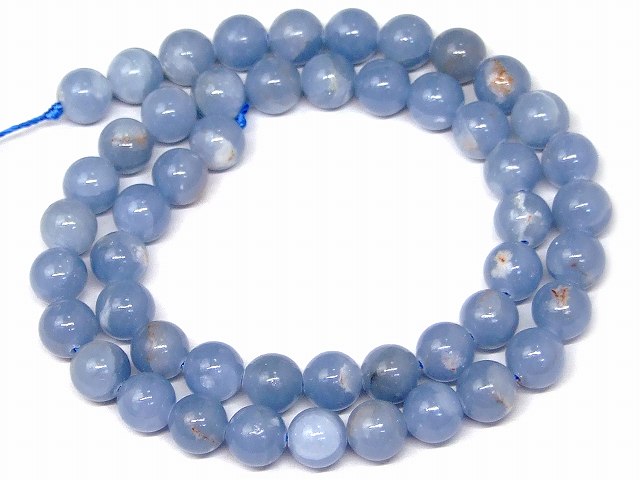 樂天商城 - g3-512C　　今月26％OFF エンジェライト 8mm 1連39cm 通し針、解説書、1mゴム付き 送料無料 天然石 パワーストーン