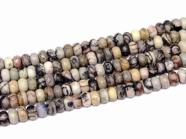 68667　　フロスト フォーティフィケーションアゲート 8mm×5mm A そろばん ソロバン 1連38cm 通し針、解説書、1mゴム付き 瑪瑙 メノウ めのう ネコポス送料無料 天然石 パワーストーン