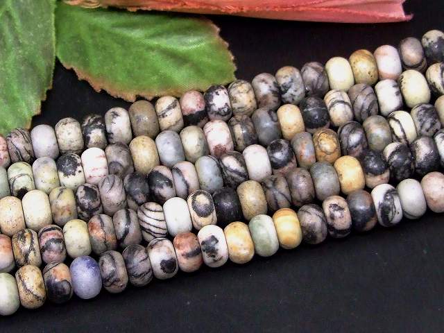 68667　　フロスト フォーティフィケーションアゲート 8mm×5mm A そろばん ソロバン 1連38cm 通し針、解説書、1mゴム付き 瑪瑙 メノウ めのう ネコポス送料無料 天然石 パワーストーン