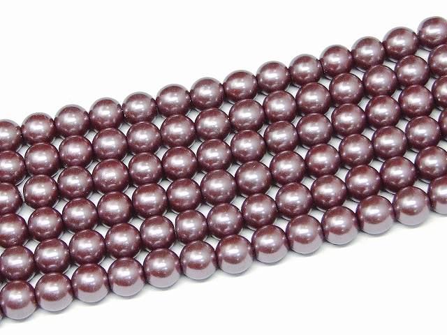 H3-11E　　工場処分品特価 今月半額以下 わけあり 5本セット ヘマタイト 紫鳶 磁気あり 8mm 磁有 1連39cm 通し針、解説書、1mゴム付き 送料無料有 イギリス産 天然石 パワーストーン