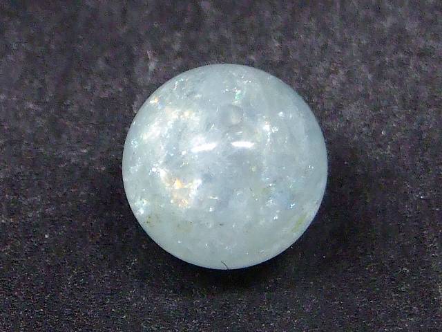 67728　　虹入り アクアマリン 11mm AAA 1粒売り 藍玉 送料無料 ブラジル産 天然石 パワーストーン