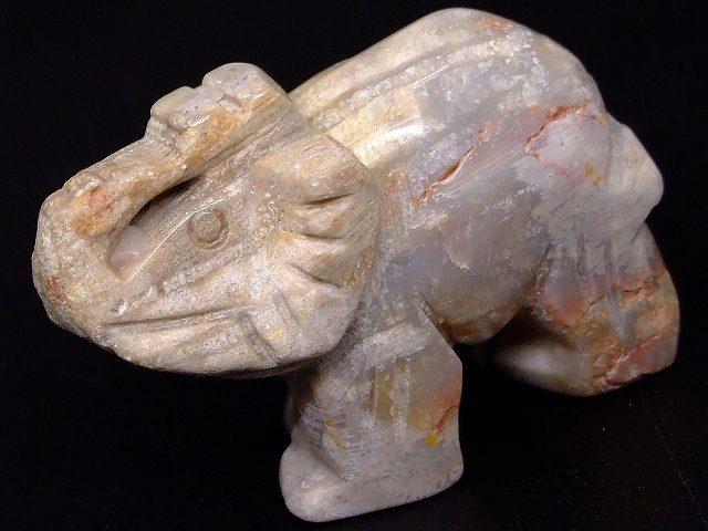 67753　　今月の半額 わけあり ジャスパー 50mm×36mm 1個売り 象 ゾウ ぞう 送料無料 天然石 パワーストーン