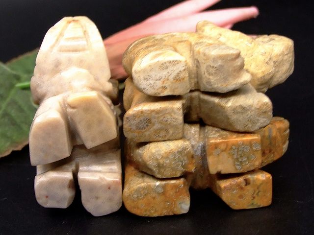 67747　　今月66％OFF わけあり ジャスパー 50mm×31mm 3個セット 象 ゾウ ぞう 送料無料 天然石 パワーストーン