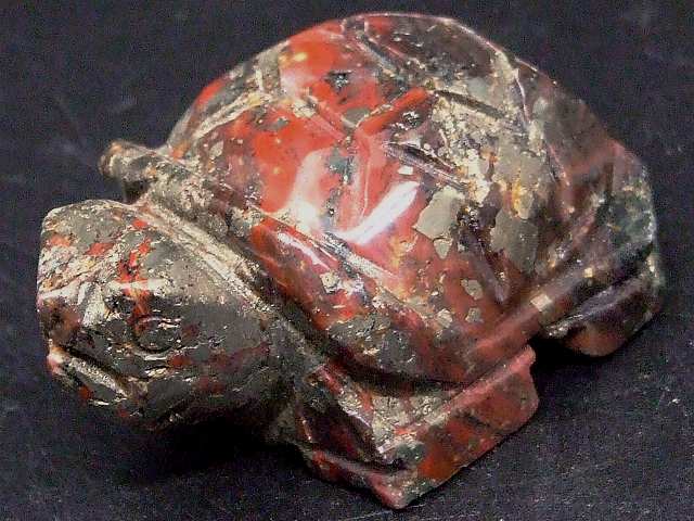 67757　　ジャスパー 54mm×36mm 1個売り 亀 かめ カメ 送料無料 天然石 パワーストーン