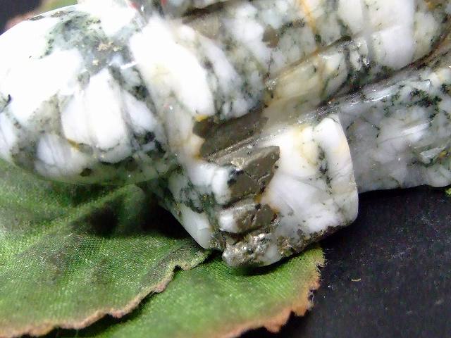 67769　　今月の半額 わけあり ジャスパー＆パイライト 51mm×36mm 1個売り 亀 かめ カメ 送料無料 天然石 パワーストーン