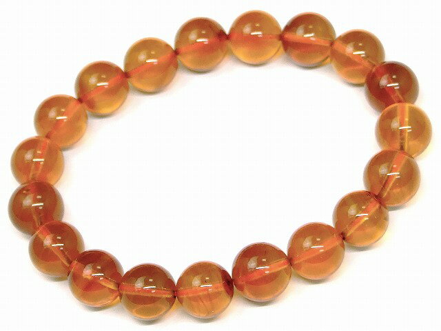 ※画像のものをお送りします。 オリジナルアクセサリー作りに是非どうぞ〜〜（m−m） 素材 天然：アンバー（加圧、加熱） サイズ 約：重さ11g　玉径10mm・±0.5mm　内径17cm(ゴムは伸縮可) 　※ 多少の誤差はご了承下さい。アンバ...