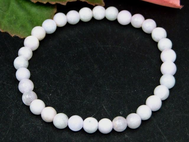 g3-18B　　今月の半額 わけあり ミャンマー翡翠 ヒスイ 6mm ブレスレット 内径調整可 鑑別済・本物保証 ポーチ付き 送料無料 ミャンマー産 天然石 パワーストーン