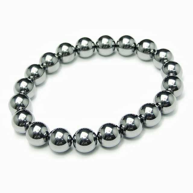 g3-1711Q　10mm A テラヘルツ ブレスレット 内径調整可能 ポーチ付き 高純度テラヘルツ 公的機関にて検..