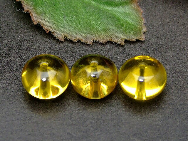 樂天商城 - g3-33Q　12×8mm 5A シトリン 黄水晶 ソロバン 1粒売り ブラジル産 ネコポス送料無料 天然石 パワーストーン