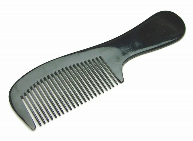 牛角111　　かっさプレート 16.5cm×4.8cm 櫛型 くし 牛角 頭・顔・ボディのリンパマッサージ 美容 マッ..