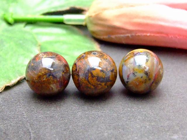 g3-2221E　　ピーターサイト 14mm AA 1粒売り テンペストストーン ネコポス送料無料 ナミビア産 天然石 パワーストーン