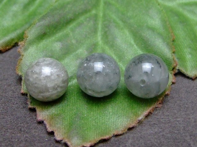 Genuine, Semi-Precious Stones - g3-2167N 　ガーデンクォーツ 10mm 1粒売り 庭園水晶 ネコポス送料無料 ブラジル産 天然石 パワーストーン