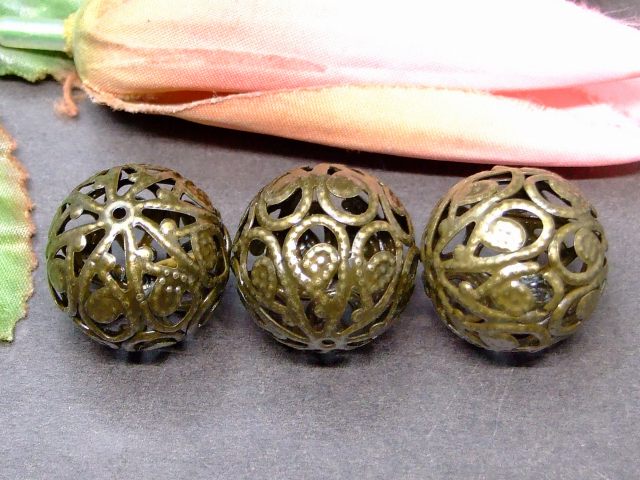 61360　今月80%off 座金 20mm 1個売り 金古美 パーツ ネコポス送料無料 天然石 パワーストーン