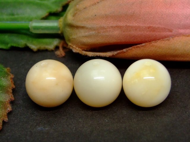 Genuine, Semi-Precious Stones - g3-1994A　　今月の半額 12mm 1粒売り イエロー オパール ネコポス送料無料 ブラジル産 天然石 パワーストーン