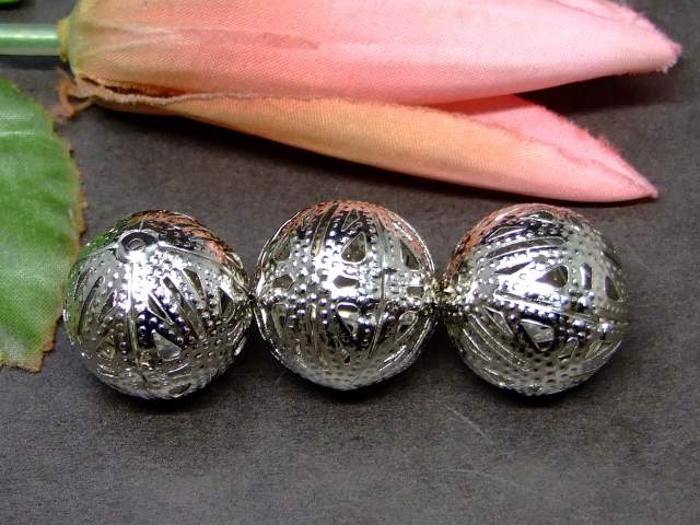 樂天商城 - 61363　　今月80%OFF 座金 20mm 1個売り クローム 透かし 飾り パーツ 在庫処分 ネコポス送料無料 天然石 パワーストーン