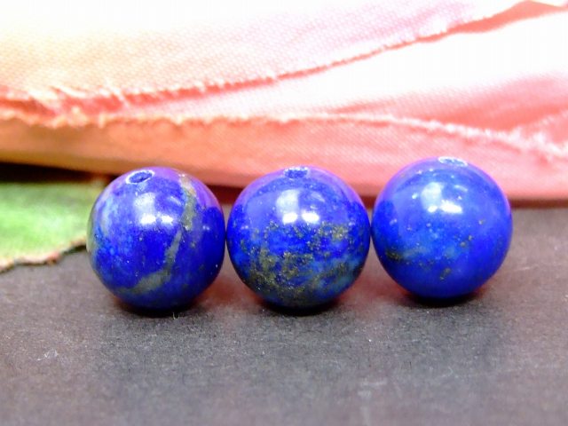 樂天商城 - 61781　　今月の半額 わけあり ラピスラズリ 瑠璃石 8mm 1粒売り 鑑別済・本物保証 ネコポス送料無料 天然石 パワーストーン