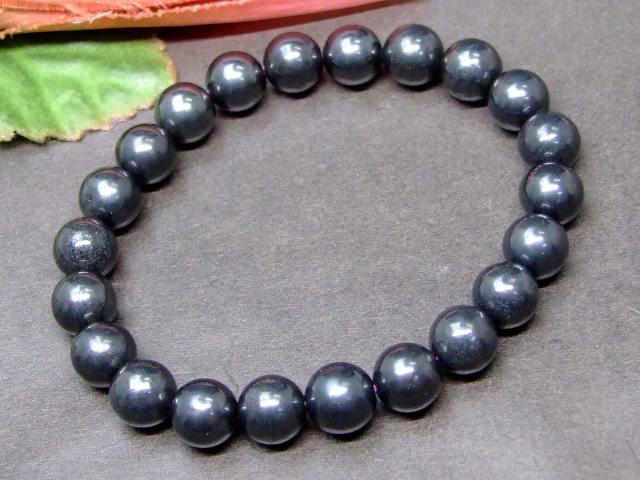 g3-1062G　　スギライト 8mm A+ ブレスレット 内径調整可能 ポーチ付き 鑑別済・本物保証 送料無料 天..