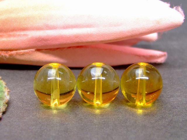 g3-38N　　今月の半額 わけあり 10mm 1粒売り シトリン 黄水晶 ブラジル産 ネコポス送料無料 天然石 パワーストーン