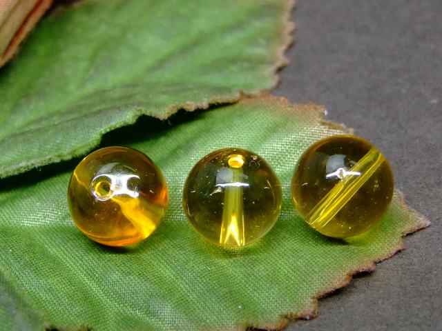 g3-38N　　今月の半額 わけあり 10mm 1粒売り シトリン 黄水晶 ブラジル産 ネコポス送料無料 天然石 パワーストーン